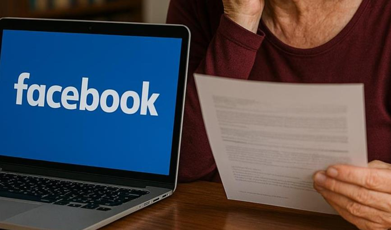 区一位60岁女子，接受一份她以为是脸书(Facebook)公司提供的远距工作。结果不但没有赚到薪水，还被骗走毕生积蓄的17.6万美元。示意图。 (Copilot AI生成)