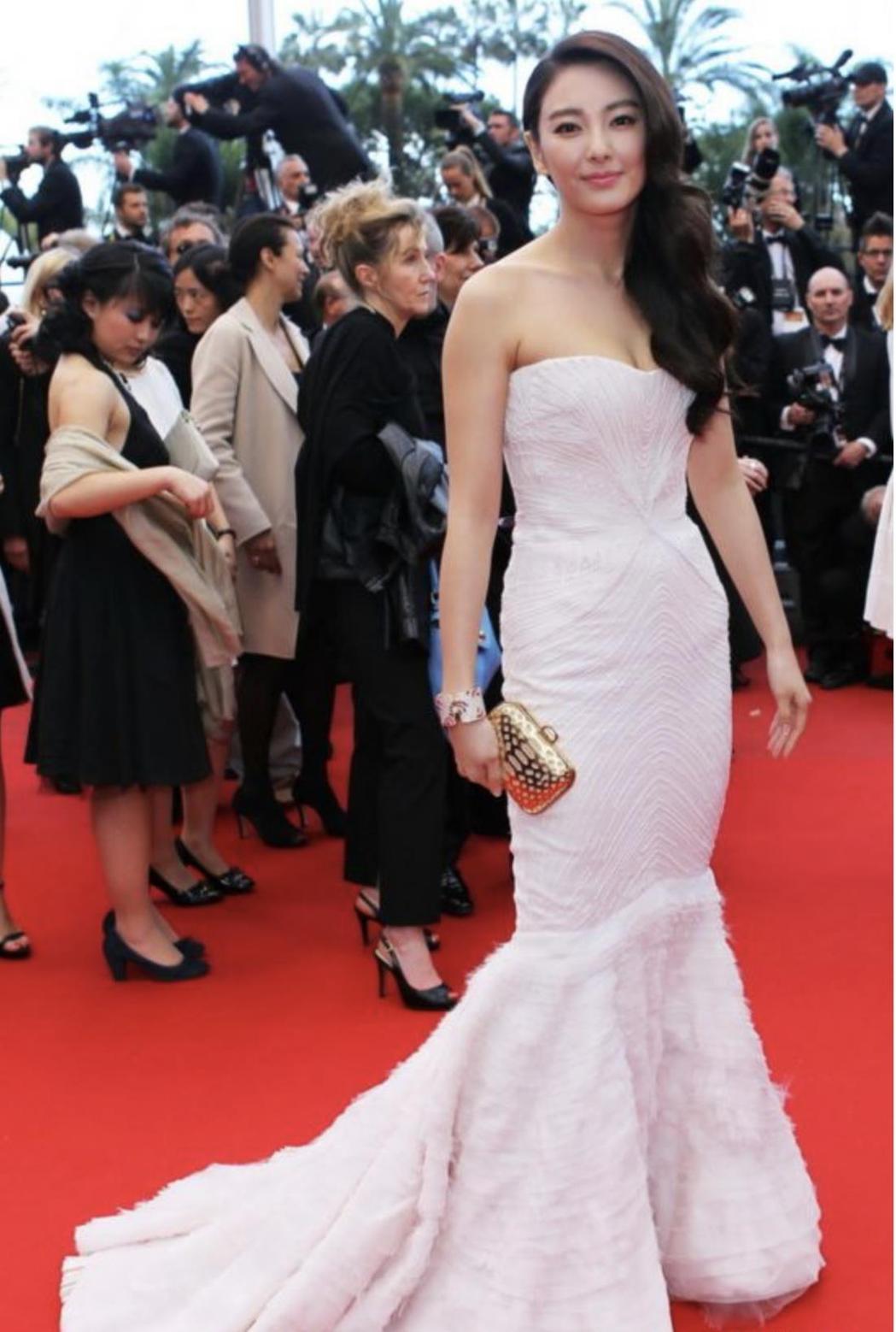 大陆女演员张雨绮。(新华社) 大陆女演员张雨绮。(新华社)