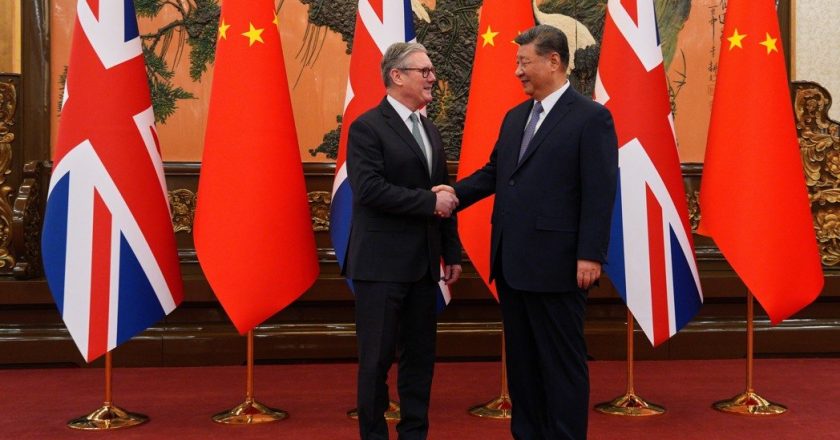 习近平会见施凯尔称中英合作「一马当先」 愿积极考虑对英单方面免签
