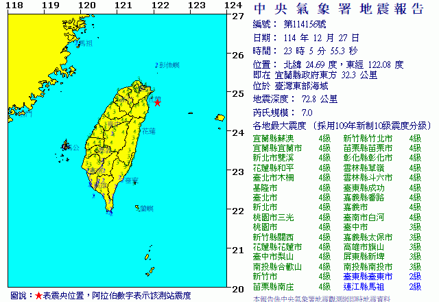 台湾强震 吓坏中国网友