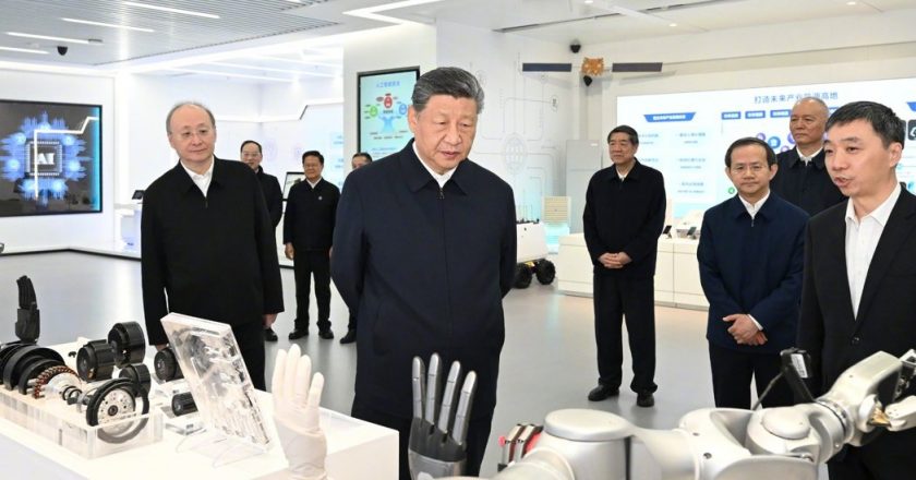 以行动宣告张又侠落马后一切如常 习近平视察北京科创工作