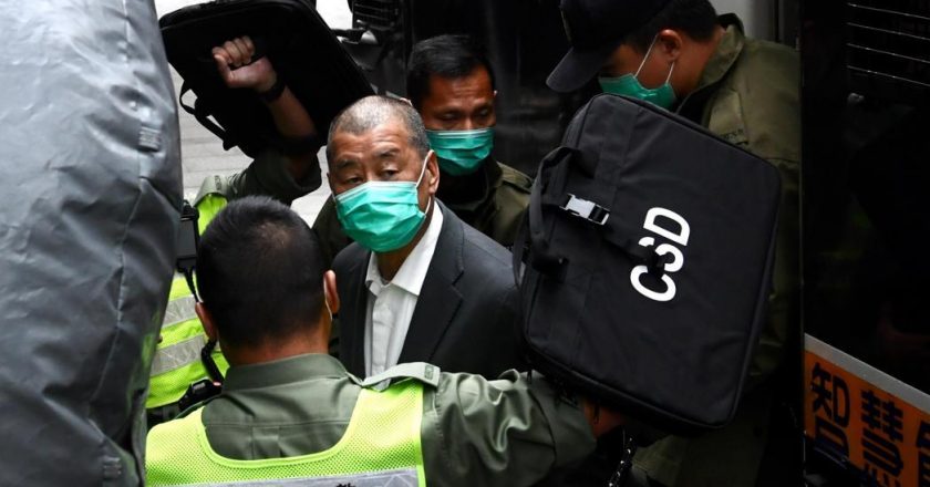 黎智英遭重判20年 陆外交部:不得就此发表不负责任言论