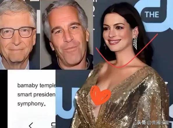 已婚也逃不过!在爱泼斯坦的安排下 比尔盖茨和安妮海瑟薇会面