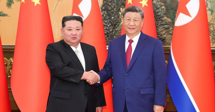 习近平:维护巩固发展中朝关系,是中国坚定不移方针