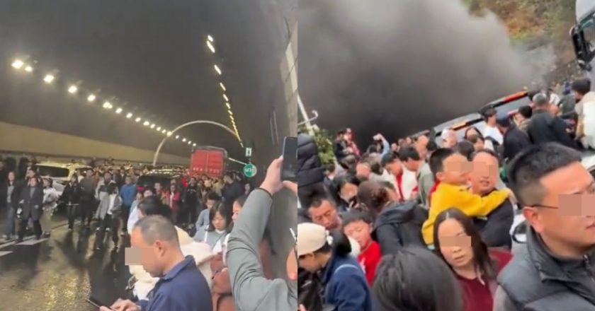 京昆高速隧道爆炸 亲历者忆惊慌逃命细节