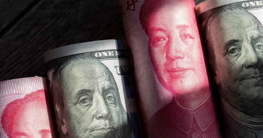 人民币攀升至近3年高位