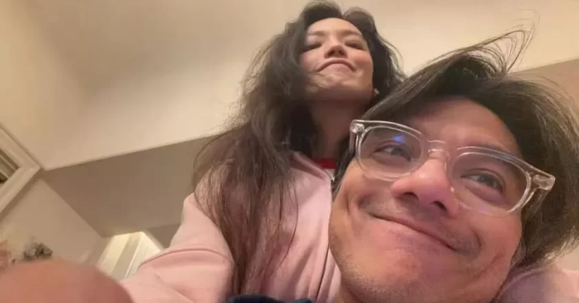 舒淇晒家人,带老公陪伴爸妈过年,.更不忘和林心如林熙蕾姐妹聚会