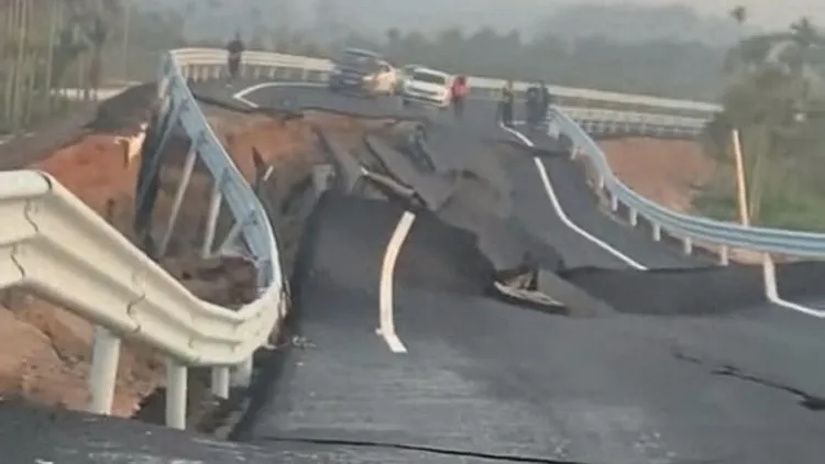 中国品质!省级道路“未用先塌”画面曝光