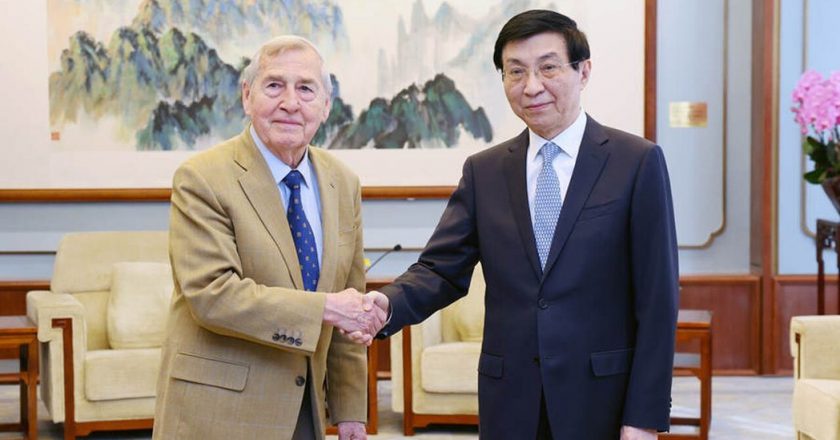 王沪宁会美国学者艾利森:台湾问题是中国核心利益中的核心