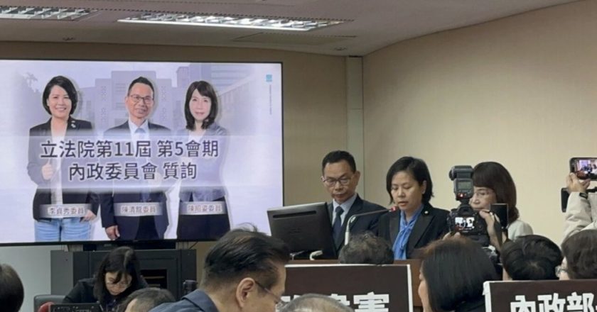 李贞秀出招!要求与2白委联合质询陆委会