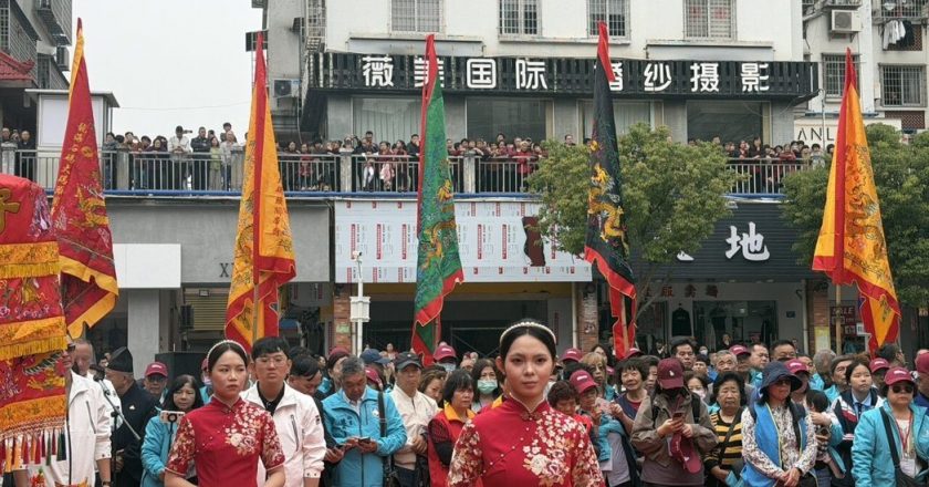 2100人跨海进香返金!公安封街护驾 金门近年最大宗教交流曝光