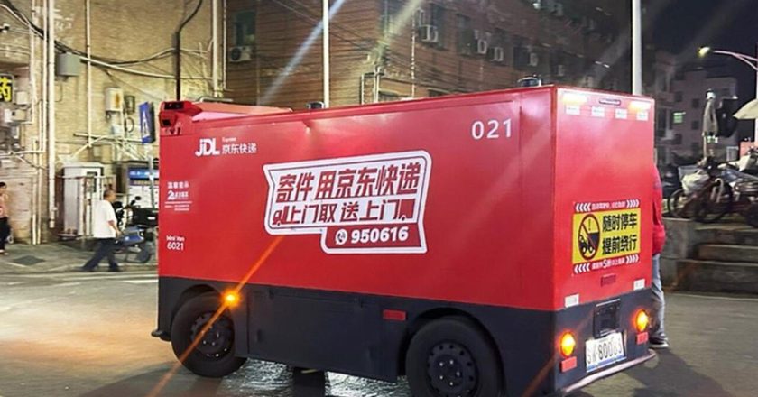 深圳开放无人车夜间配送 京东率先试行「24小时物流」