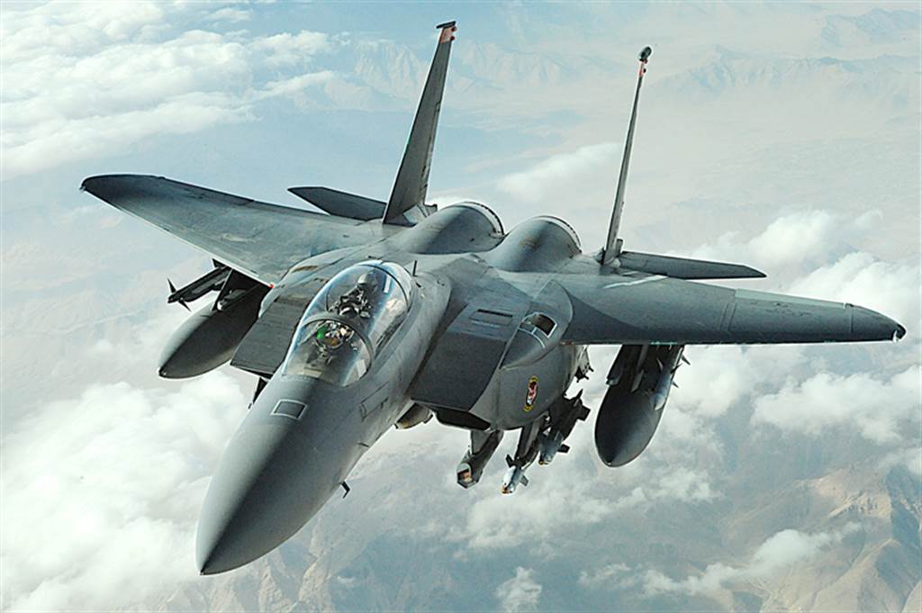 图为美军F-15E战机。 （美国空军）