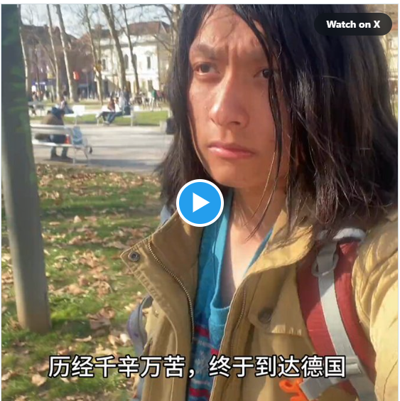 徒步穿越雪山隧道 中国社媒热传走线德国视频 徒步穿越雪山隧道 中国社媒热传走线德国视频