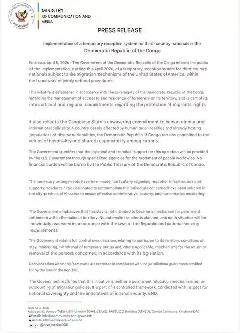 升级！又一非洲国家愿接收被美国驱逐的非法移民