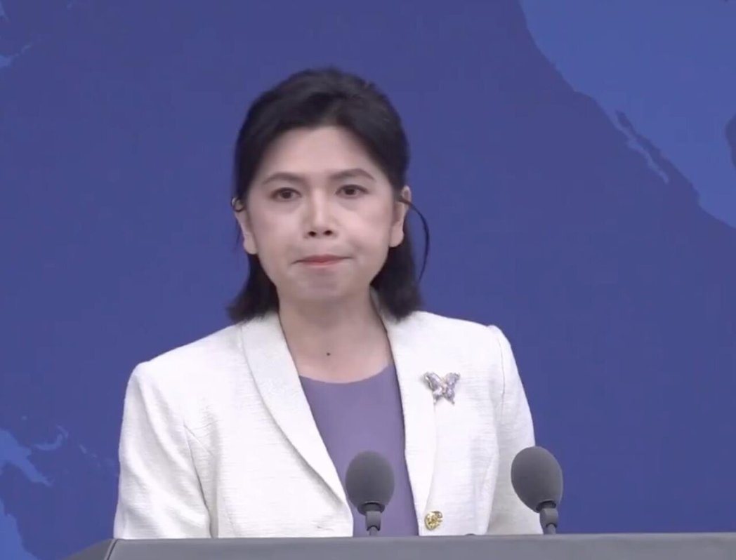 大陆国台办发言人朱凤莲。图/截自中国网直播 大陆国台办发言人朱凤莲。图/截自中国网直播
