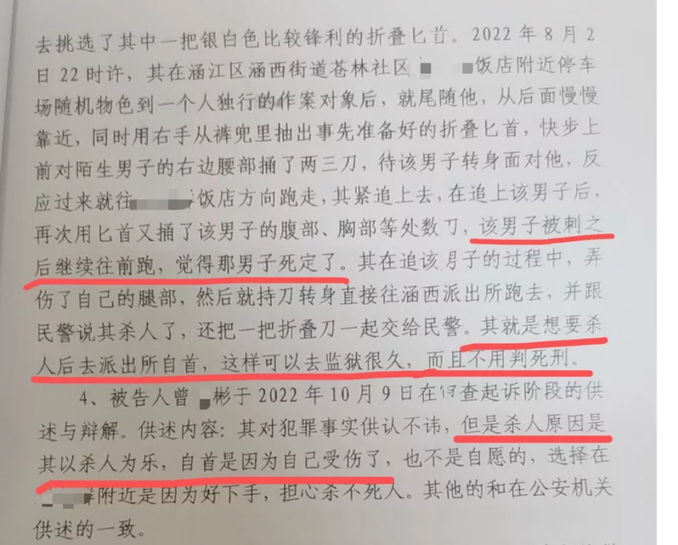 17岁少年随机杀害17岁少年，被判无期，赔偿5万多