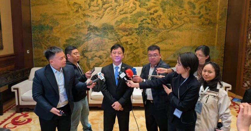 明日郑习会 大陆台企联会长李政宏：盼迎两岸更密切交流的曙光