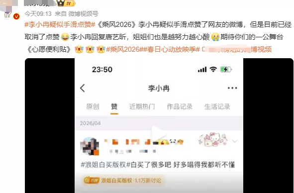 李小冉，绝色美人浪姐心酸，情史却彪悍