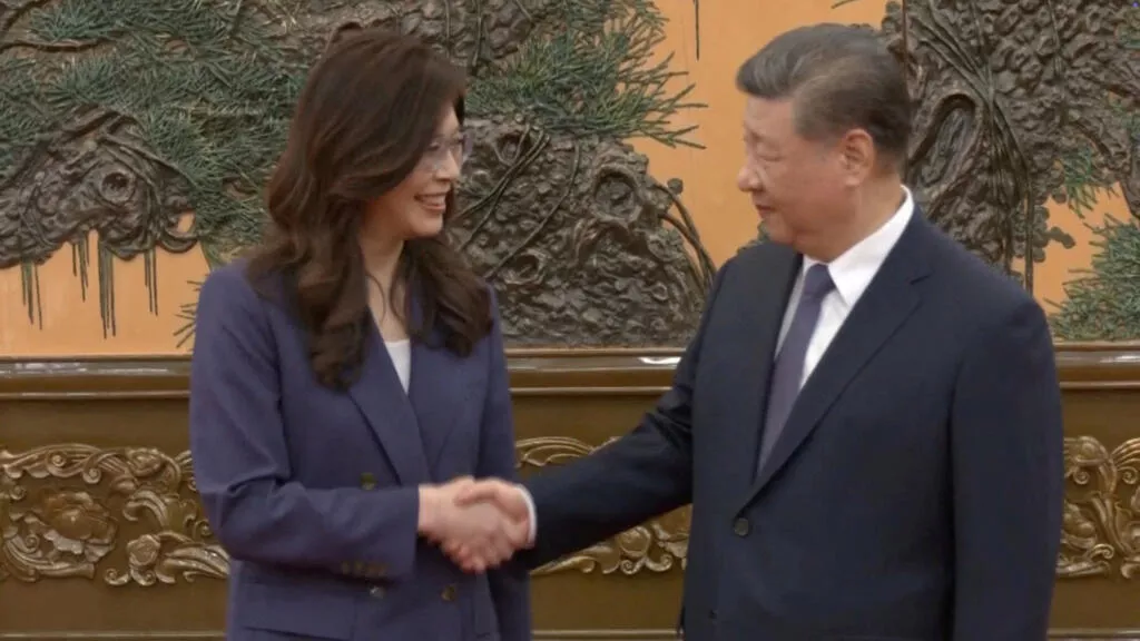 习近平告诉郑丽文，他坚信中国和台湾终会统一