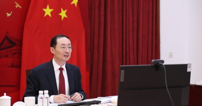 陆副外长孙卫东遭免职 官网介绍迅速删除