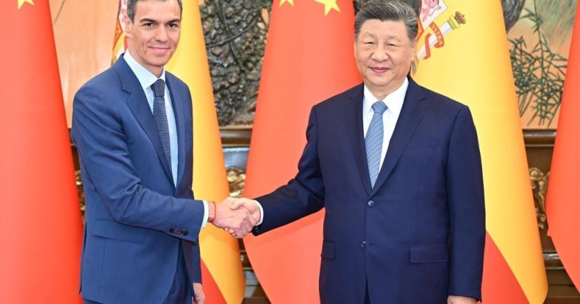 习近平会西班牙首相桑切斯 强调主权互挺、支持中欧合作