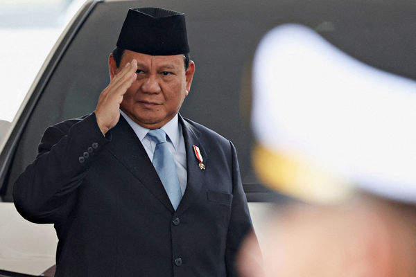 ▲▼ 印尼总统普拉伯沃(Prabowo Subianto)。 (图/路透)