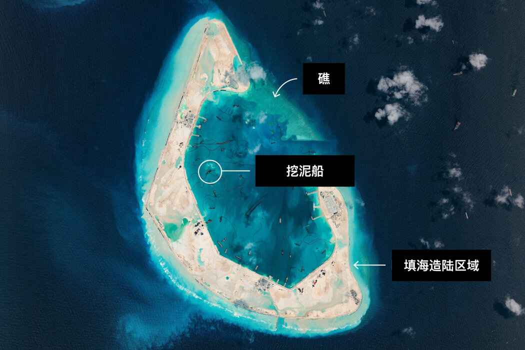 图片来源:万拓公司4月10日的卫星图像