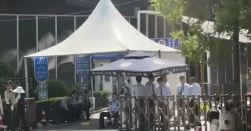 北京街头戒备！美驻中使馆周边饭店全满