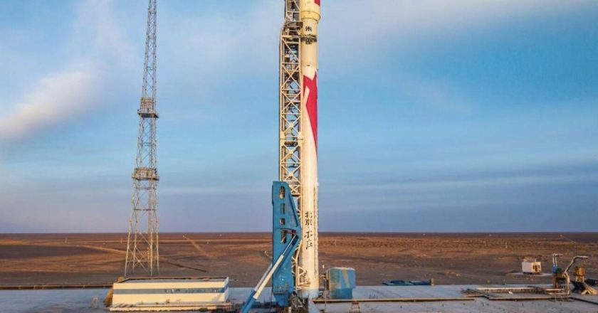 提升大重量载荷发射能力 朱雀二号改良型遥五运载火箭发射成功