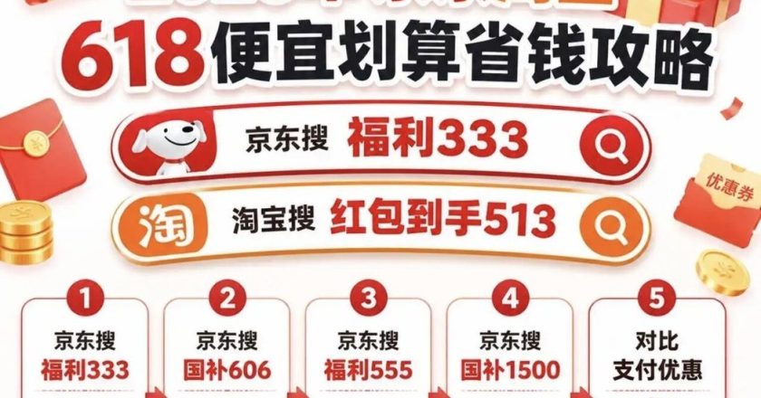 陆618电商大促开跑！ 国家补贴、AI购物成看点