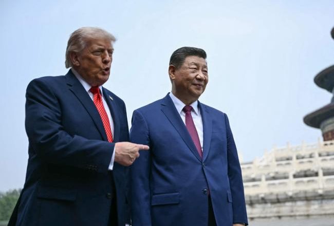 川普在习身旁被追问反应曝!CNN记者:很不像他