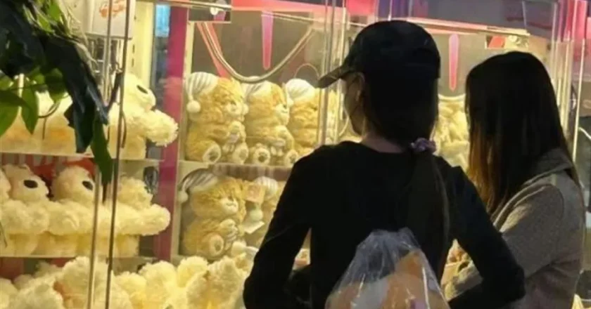 上海偶遇37岁杨颖带娃，穿露脐装身材苗条