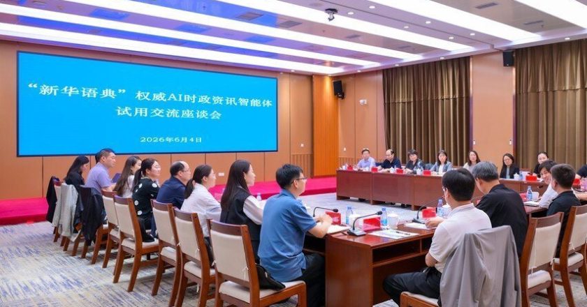 AI浪潮下满足中共党政机关需求 新华网斥资52亿打造「新华语典」