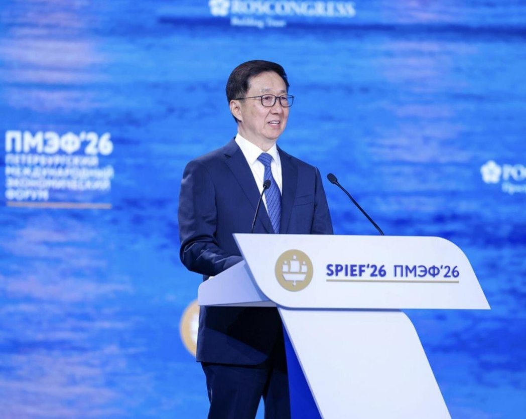 大陆国家副主席韩正。图/取自新华社 大陆国家副主席韩正。图/取自新华社