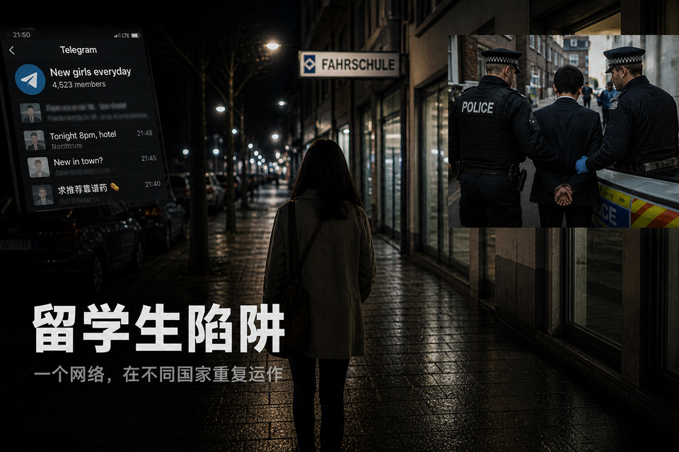 德国中国留学生迷奸案:8人核心群组、4500人网络、主犯获刑14年—锐报