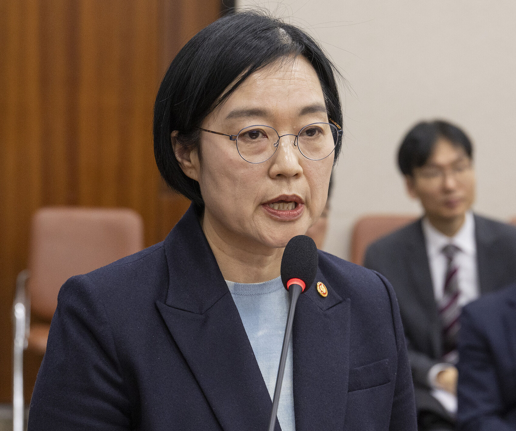 ▲▼韩国总统李在明提名现任中小企业新创部长韩圣淑,接棒金民锡成为新任国务总理。 (图/VCG)