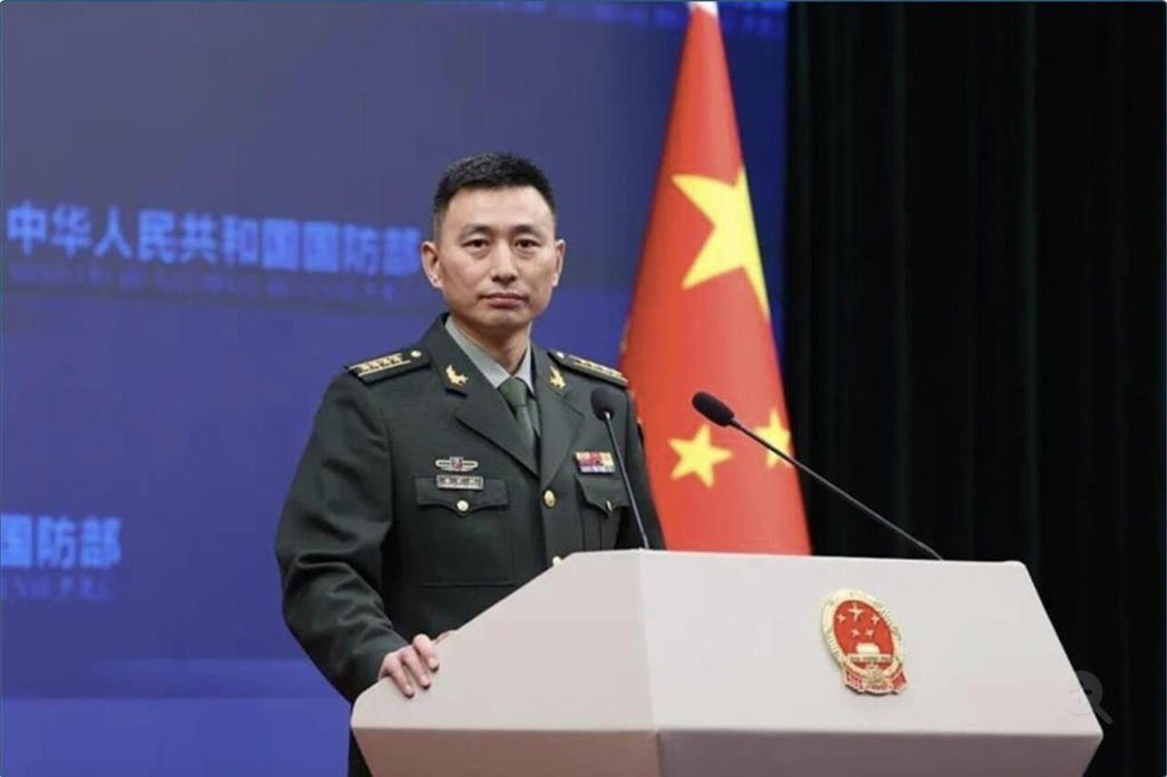 大陆国防部发言人张晓刚。(图/取自大陆国防部网站) 大陆国防部发言人张晓刚。(图/取自大陆国防部网站)