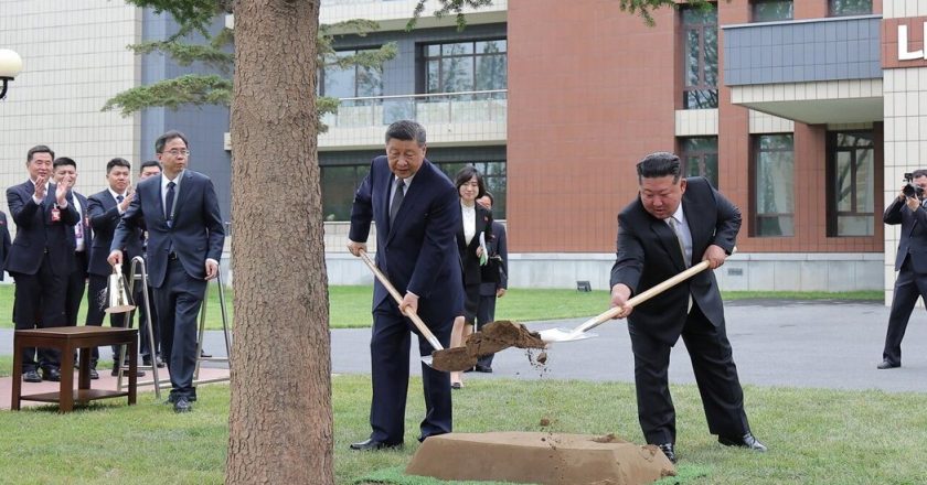 习近平访北韩后…韩媒:中朝或积极展开军事合作