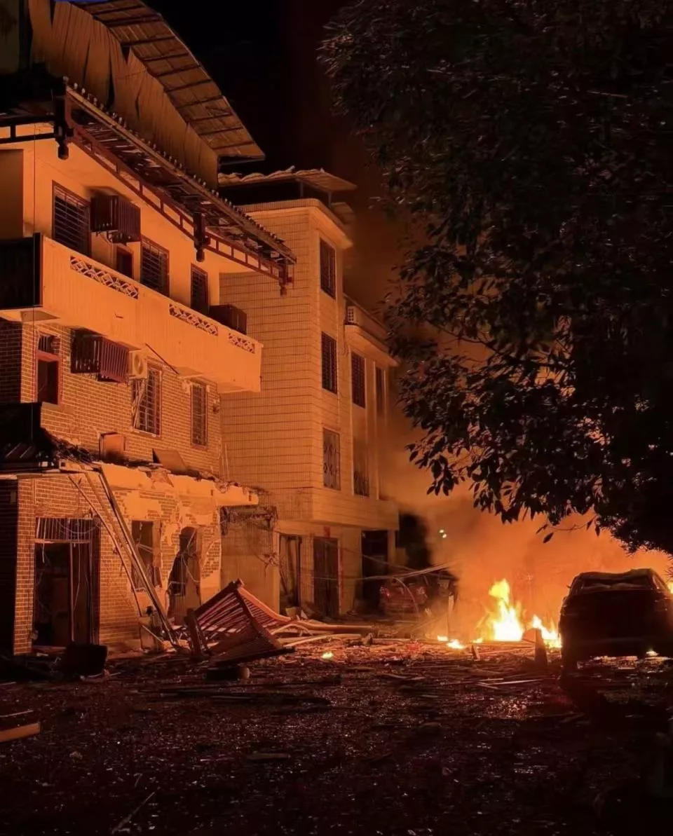 广西兴安爆炸已致7人遇难,附近居民看到蘑菇云