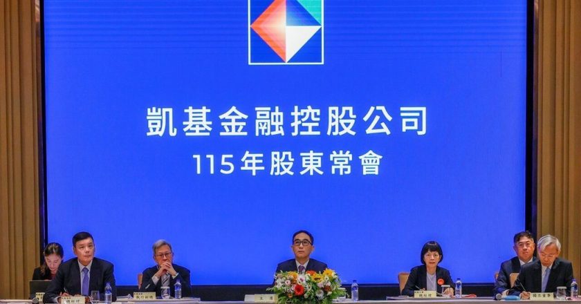 凯基金股东会/通过发放现金股利1元 创五年最高配发率