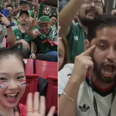 韩女网红进场看世界杯 一张图引全网怒火