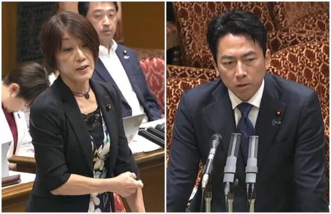她帮中国说话 当场被小泉进次郎呛到道歉 她帮中国说话 当场被小泉进次郎呛到道歉