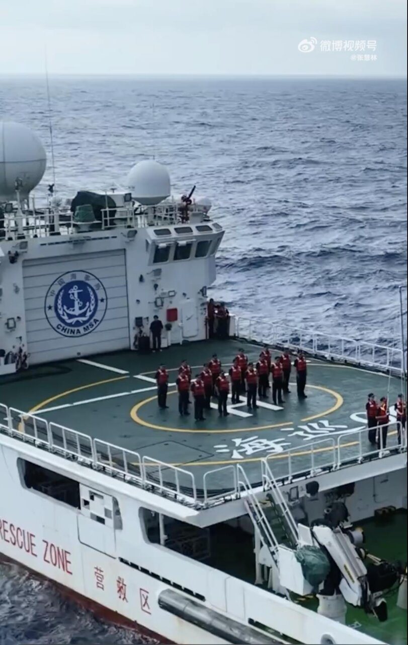 6月6日,大陆在台湾东部海域大规模「海上交通专项执法和扫测行动」海上交通专案执法... 6月6日,大陆在台湾东部海域大规模「海上交通专项执法和扫测行动」海上交通专案执法...