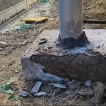3个亿的国家重点工程徒手能扒开底座？