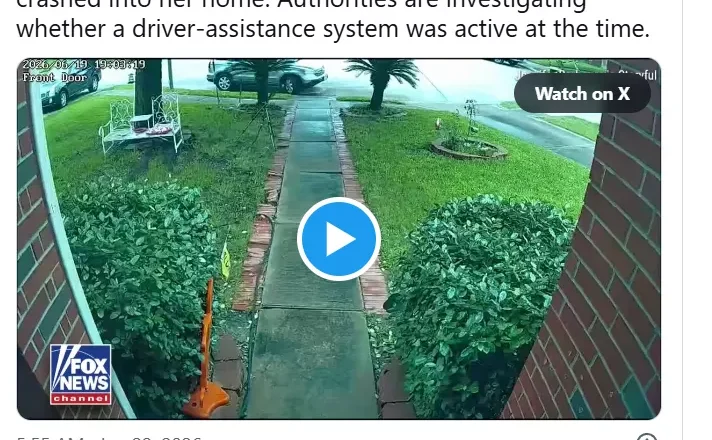 特斯拉"开辅助驾驶"撞进民宅!76岁妇客厅惨死