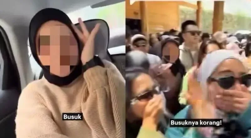 马来西亚女子来中国旅游时嘲笑“中国人不洗澡”