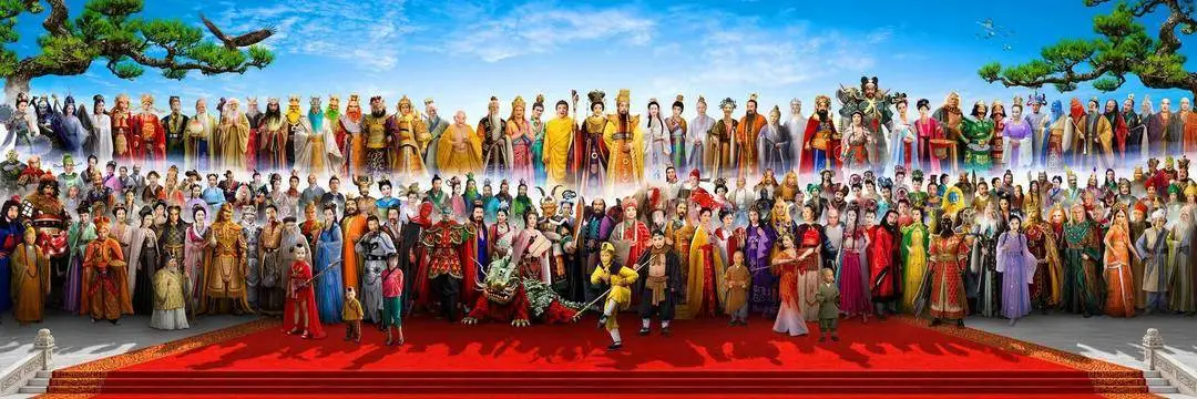 一张合影集齐86版《西游记》所有角色 全网看哭