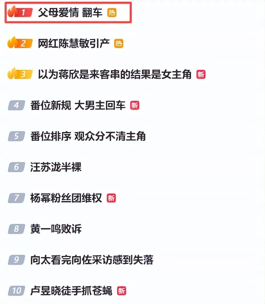 《父母爱情》跌落神坛，遭大批网友审判
