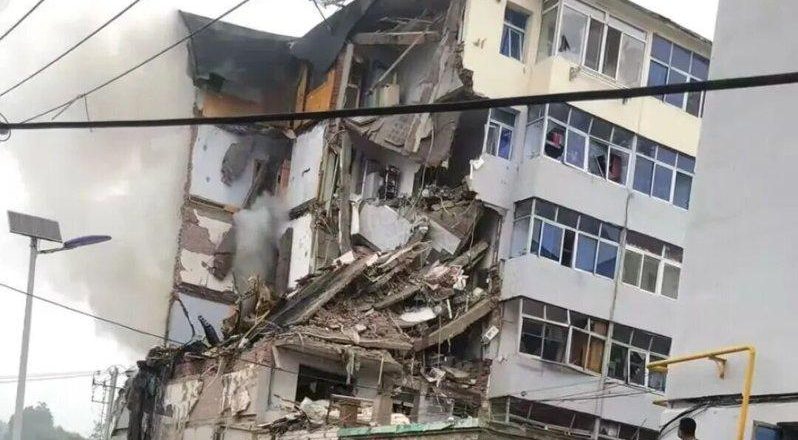 中国一居民楼爆炸 致3人死、8人轻伤